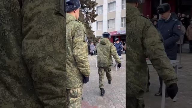 Первая годовщина образования военного учебного центра при АГУ им.В.Н. Татищева