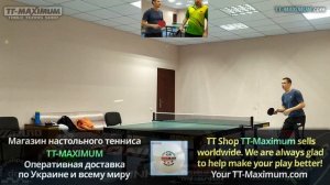 YINHE Uranus Pro Medium - ТЕНЗОРНЫЕ КОРОТКИЕ ШИПЫ от Milkyway - обзор игры слева и справа У СТОЛА