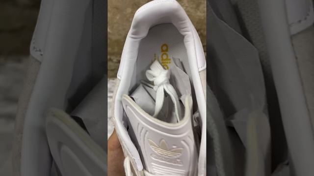 кроссовки Adidas Gazelle серые смотреть онлайн