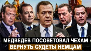 Медведев посоветовал чехам вернуть Судеты немцам