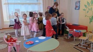 Организованная образовательная деятельность с детьми средней группы