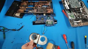 HP ProBook 470 G1 reset bios, cleaning cooling fan