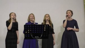 Молитва. Сёстры Рыбачёк: Мария, Лилия, Олеся и Алина