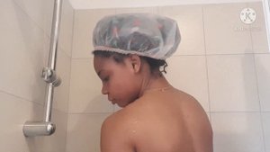 SHOWER ROUTINE WITH DUDU OSUN BLACK SOAP [BEST FOR GLOW SKIN]