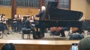 Концерт «Дети играют классику», выступление Рублева Владимира (преп. Гесина Е.Я.)