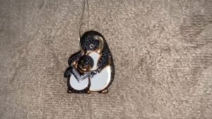 Новая брошь «Мы» с чёрными бриллиантами.