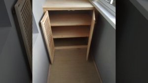 Тумбочка жалюзийная на балкон в Минске своими руками...