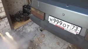 ОКБ двигатель RS 650/655, ресивер Нуждин. Холостые, прогрев зимой.