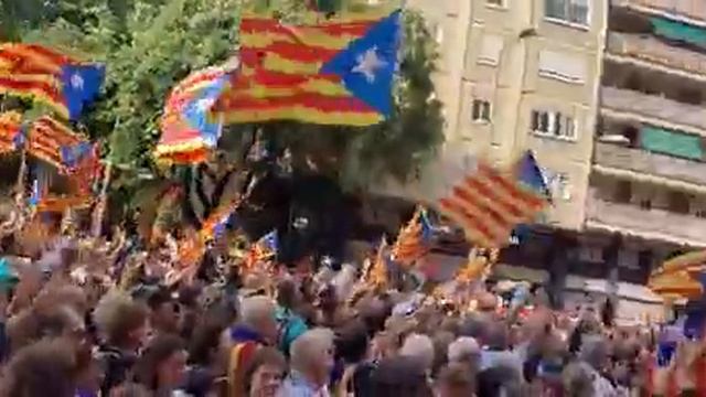 700 тысяч каталонцев приняли участие в митинге за независимость от Испании
