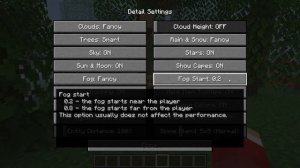 How to Remove FOG in Minecraft!