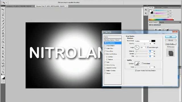 How To--Chrome Text In Photoshop смотреть онлайн