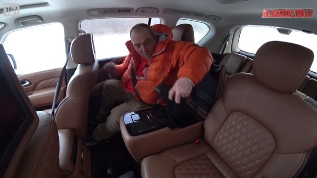 Что изменилось в Infiniti QX80 и как себя чувствуют пассажиры? смотреть онлайн