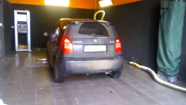 Citroen C2 1.6 VTS z układem wydechowym 4-2-1 MGmotorsport.pl смотреть онлайн