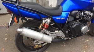 Honda CB400SF запуск на холодную 2