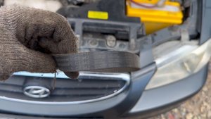 Поменял ремень грм на автомобиле хендай акцент