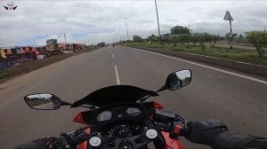 Rode 200+kmph on my Honda CBR650 | Hayabusa vs CBR650F