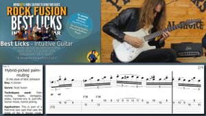 Nick Johnston - KILLER use of HYBRID picking, legato and ARPEGGIOS