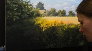 Painting Summer Landscape | Acrylic Painting