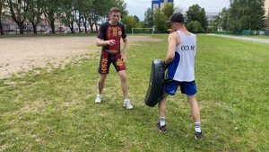 Как правильно бить ЛОУ-КИК/Жесткие лоу-кики/Мощный лоу-кик/Разновидности лоу-киков/Лоу-кик на улице