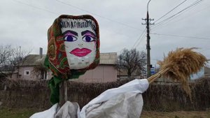 Масленица  Сжигаем чучело