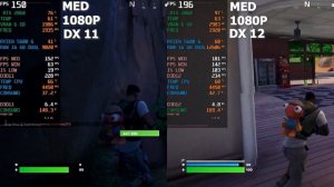 RTX 2060 I DIRECTX 11 VS DIRECTX 12 FORTNITE