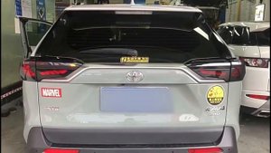 Задние фонари Toyota Rav 4 2018-21 (на авто)