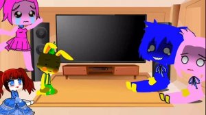 Реакция персонажей из игры Poppy playtime на тт 4 часть (5 части не будет)