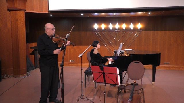 Л.Бетховен.Каватина из квартета 13 переложение для скрипки и фортепиано.