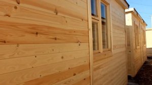 №3.Бытовка с открытой верандой 2х2,3 м