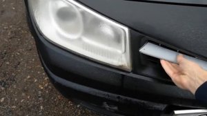 Замена лампы противотуманки рено меган 2 (how to replace fog lamp Renault megane 2)