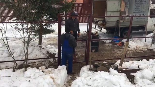 Забор из евроштакетника в шахматном порядке смотреть онлайн