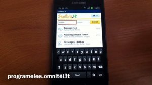 Programėlė "Skelbiu.lt" skirta Android