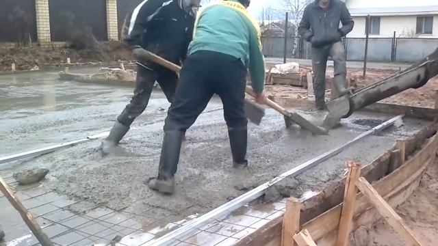 Заливка плиты смотреть онлайн