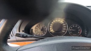 Запуск Mercedes-Benz w211 1.8 в мороз -34