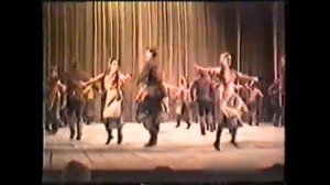 Государственный ансамбль народного танца Шаратын 1988 год