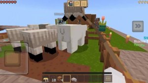 Minecraft выживаю 2 часть  на одном блоке с другом