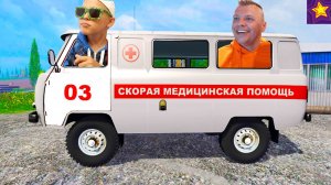 ЕДЕМ на БУХАНКЕ Везем ЛЕКАРСТВО Спасаем ЛЮДЕЙ от Игорюшины Игруши