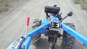 Гибридный мотоблок. Обкатка.