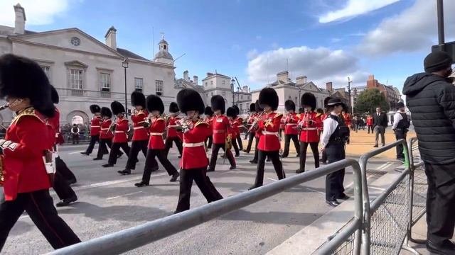 Procession Of HM Queen Elizabeth 2 - Whitehall- 14th September 2022