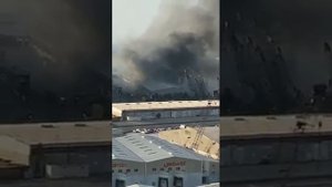 Снимавшие это видео люди погибли. Взрыв в Бейруте