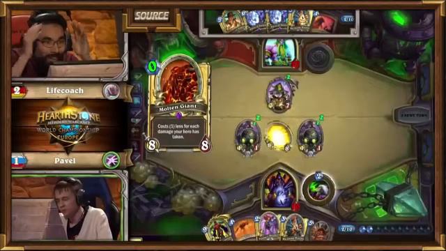 Hearthstone Championship Europe 2015 Lifecoach Enjoys vs Pavel