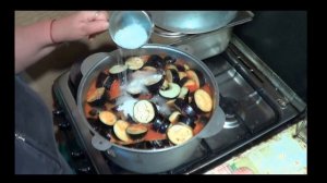 Баклажаны Пряные В Овощной Смеси.  Рецепт Заготовки Из Баклажанов