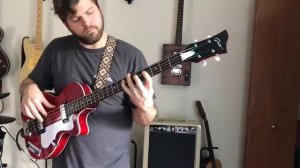 Grote BB4 Demo (Hofner Club Bass Copy)