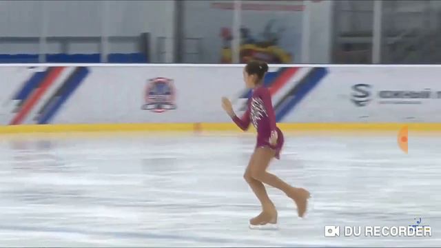 Полина Юссуфф ポリーナ・ユスフ　ＳＰ　Кубок городского округа Щербинка, посвященный Дню защитника Отечества. смотреть онлайн