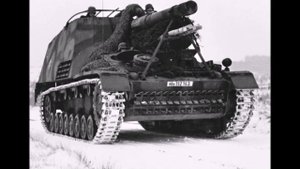 Немецкая 150-миллиметровая самоходная гаубица "Хуммель"