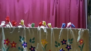 Занятия с детьми 5-6 лет Перчаточные сказки. Театральное занятие для детей.