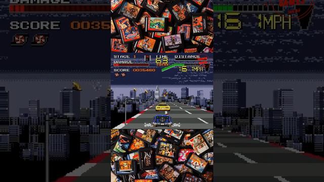 Chase HQ II #ретропонедельник #shorts #sega #segamegadrive2 #shorts ️