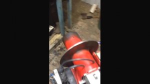 Горелка на отработке