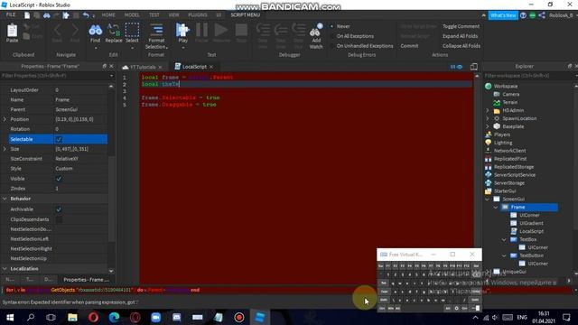 require script tutorial | roblox studio смотреть онлайн