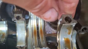 Состояние вкладышей Санта Фе 2.7